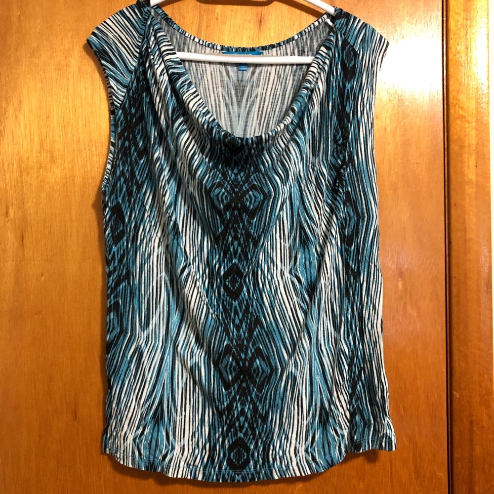 Derek Lam sleeveless cowl neck top